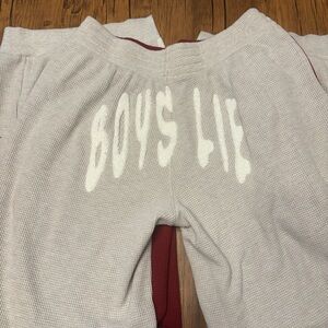 Boys Lie Light Gray Sweatpants